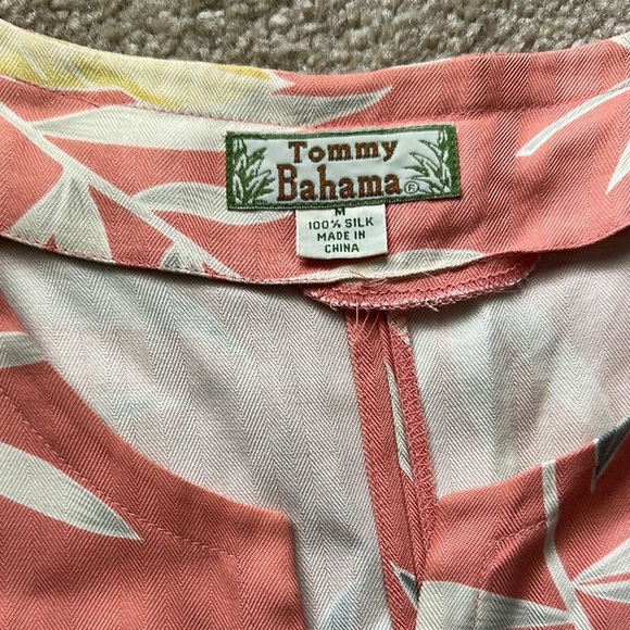 Tommy Bahama Pink Floral 100% Silk Tropical Vest Women’s Medium - Picture 2 of 7